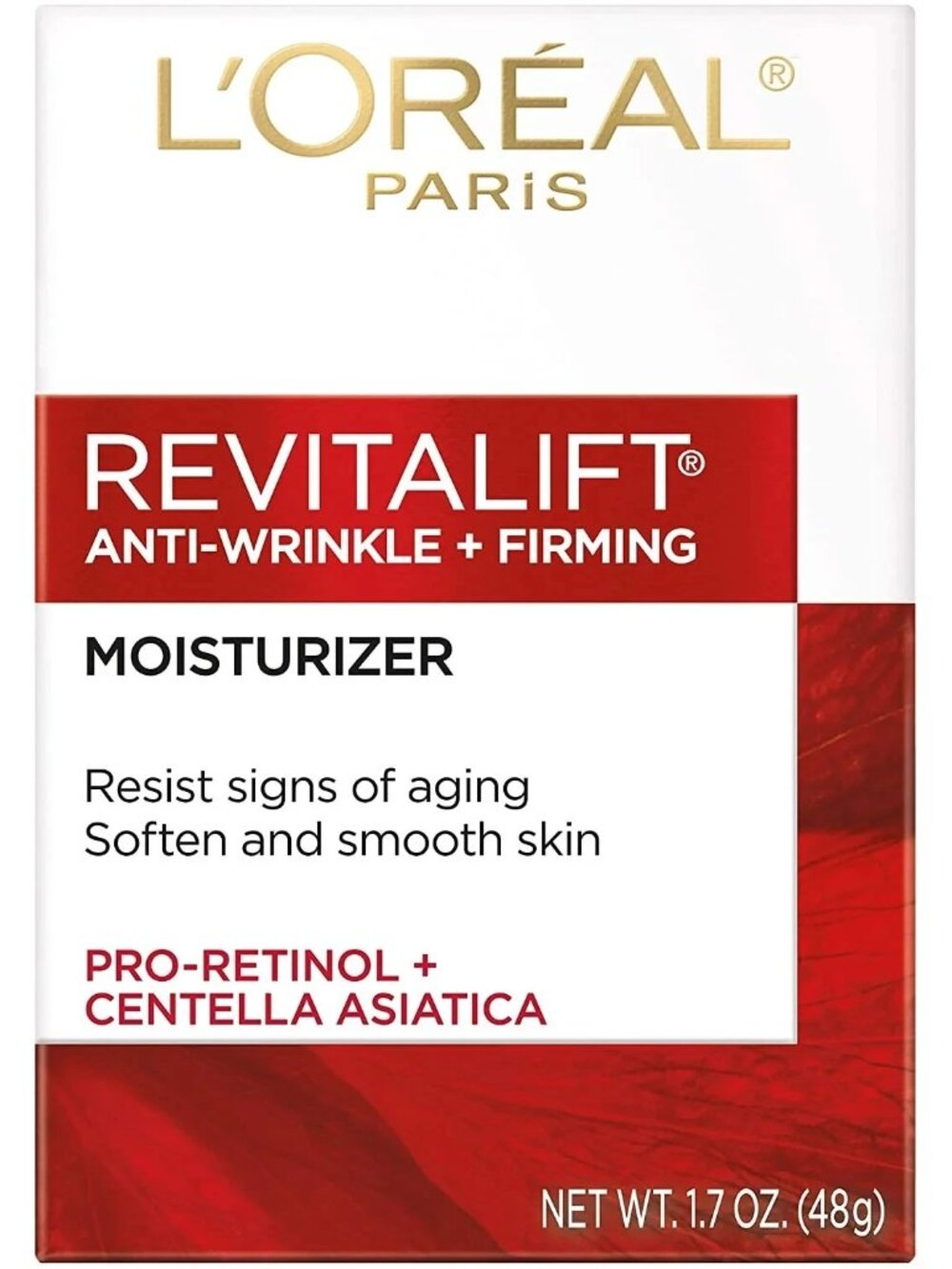 2 X L'oreal Paris Anti-Wrinkle + Firming Moisturizer-1.7 oz./48 g